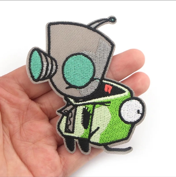 Invader Zim Gir Robot Patch - Picture 2 of 6